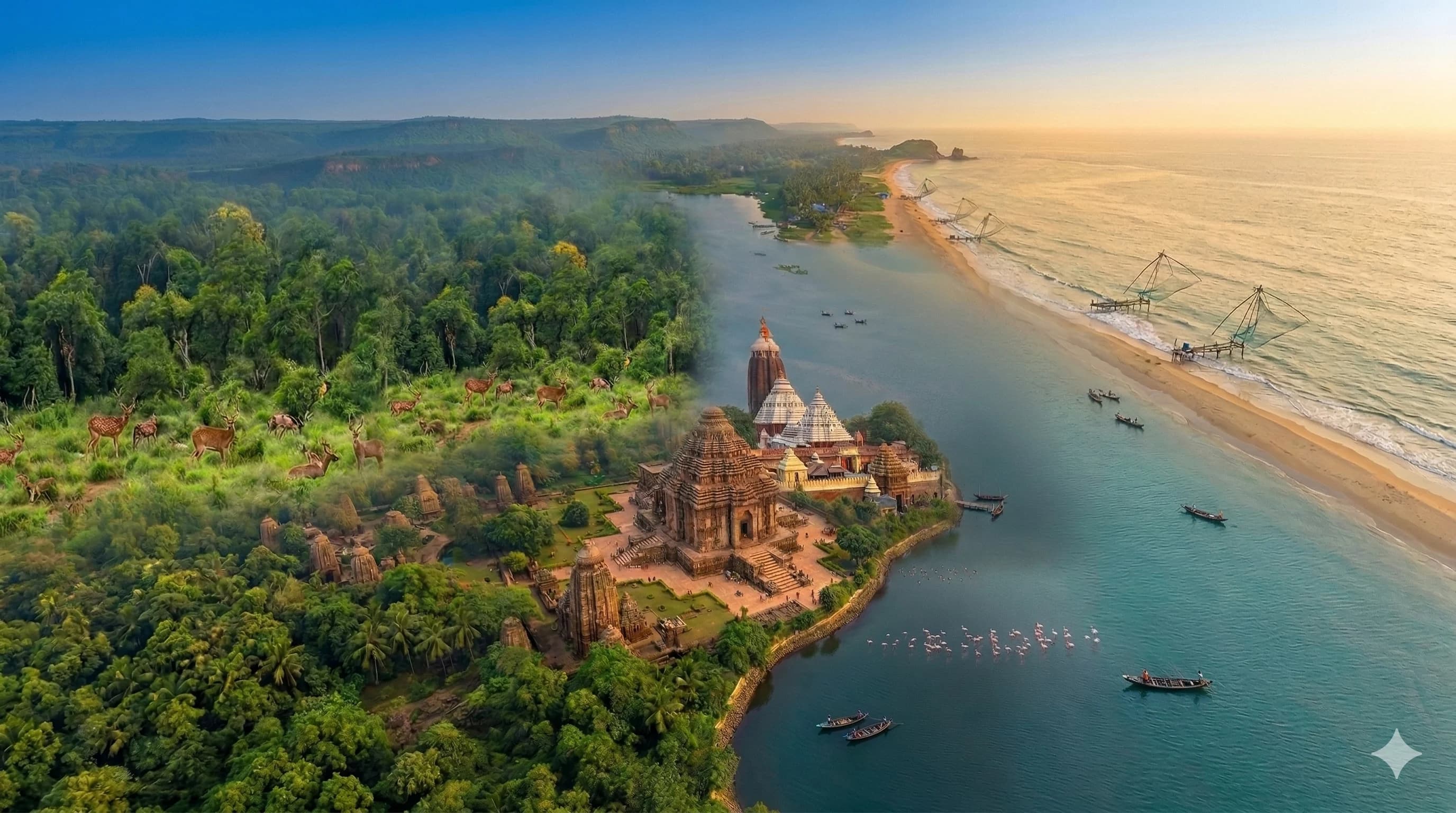 Scenic Odisha landscape